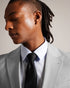 BYRONJ-Suits-A refined take on the classic suit, our BYRONJ blazer features single-breasted buttons and a peaked lapel. This style is perfect for layering over a crisp shirt and adding some panache to your weekday wardrobe. Blazer Virgin wool Peaked lapel Single breasted buttons Long sleeved Pockets Ty is 6'1" / 1.86m and wears Medium Pink in a Ted size 3- Ted Baker Romania